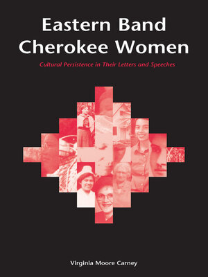 cover image of Eastern Band Cherokee Women